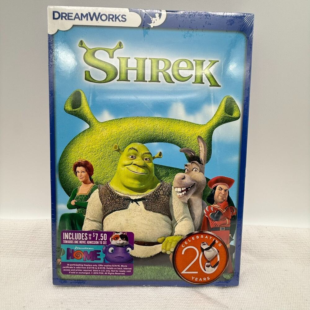 Shrek (DVD, 2001) BRAND NEW SEALED